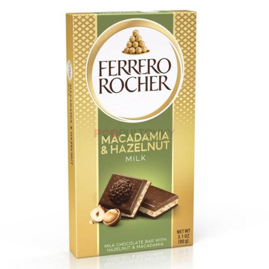 Čok.Ferr.Rocher 90g macadamia a hazelnut