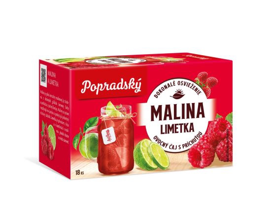 Čaj ov.malina limet.36g P