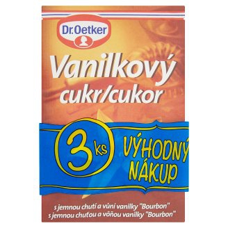 Cukor vanilkový 3x8g Dr.Oe