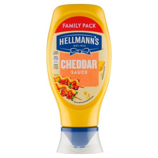 Omáčka Hellm.430ml čedar