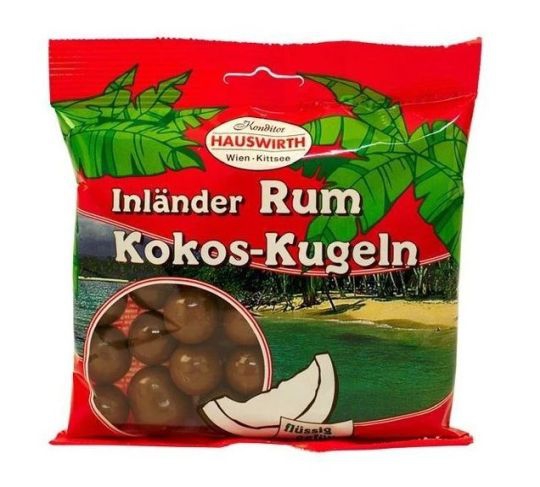Cukríky Rum kokos v čok.175gHauswirth