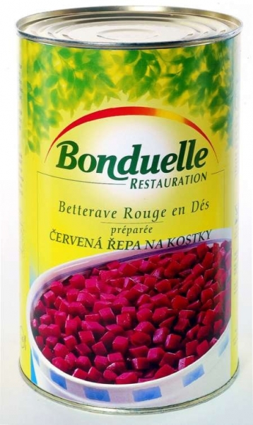 Červ.repa 4000g kocky Bondelle