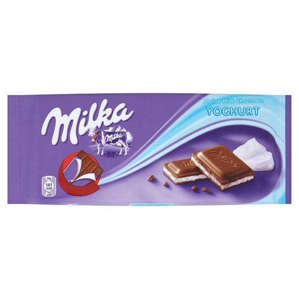 Čok.Milka 100g jogurtová
