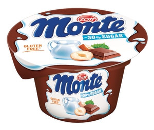 Monte 30% menej cuk.150gZott