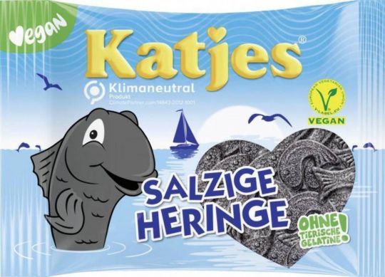 Cuk.Katjes 175g Salzige Heringe Vegan sladké drievko
