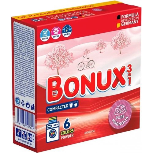 Bonux 390g 6PD colorder