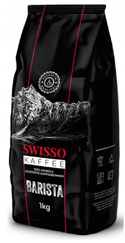 Káva Swisso 1kg zrno Barista 100% arabica