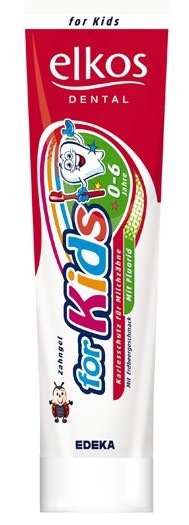 Zubná pasta For Kids 100ml EDEKA Gelová