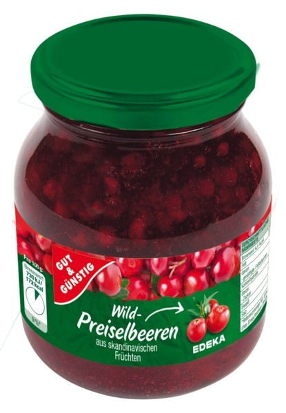 Brusnice 400g želé G&G