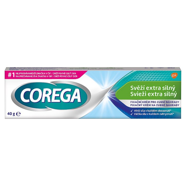Lepidlo zubná náhrada Corega 40g
