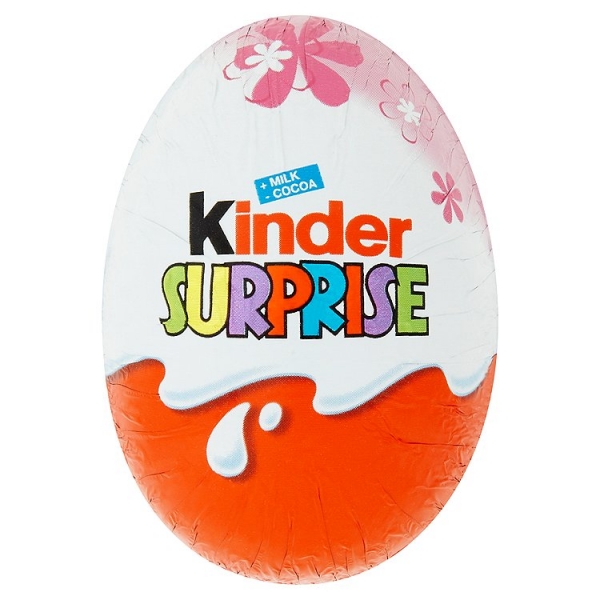 Kinder vajce ružové 20g