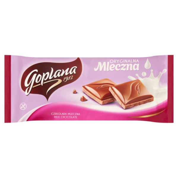 Čok.mliečna 90g Goplana