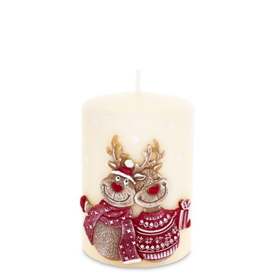 Sviečka vianočná s motívom