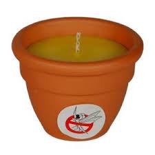 Svieč.záhr.komár 120g citronel.