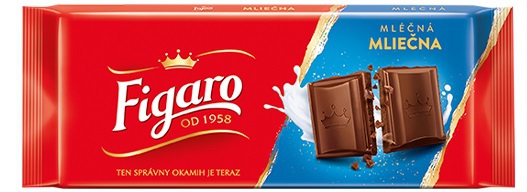 Čok.mliečna 80g Figaro