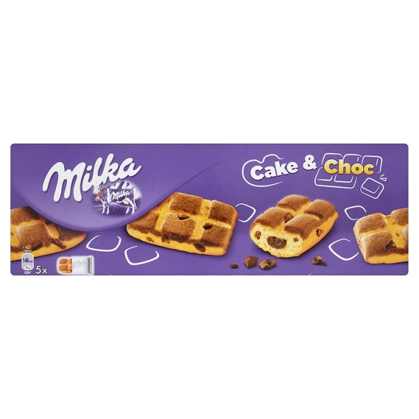 Pečivo Milka Cake choc 175g s čokoládovou náplňou