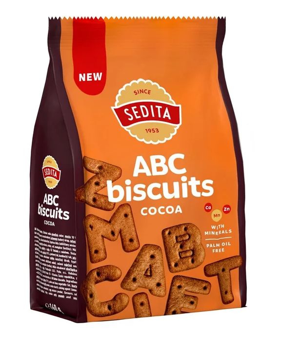 Sušienky ABC kakaové 170g Sedita