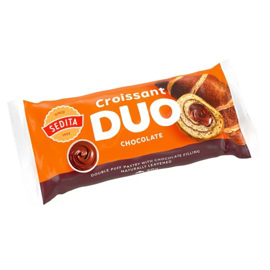 Croissant DUO 50g čokoláda Sedita