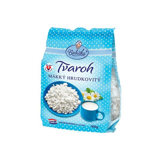 Tvaroh mäkký hrudkovitý 500g Babička