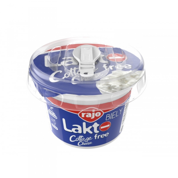 Syr Cottage 180g biely bezlakt