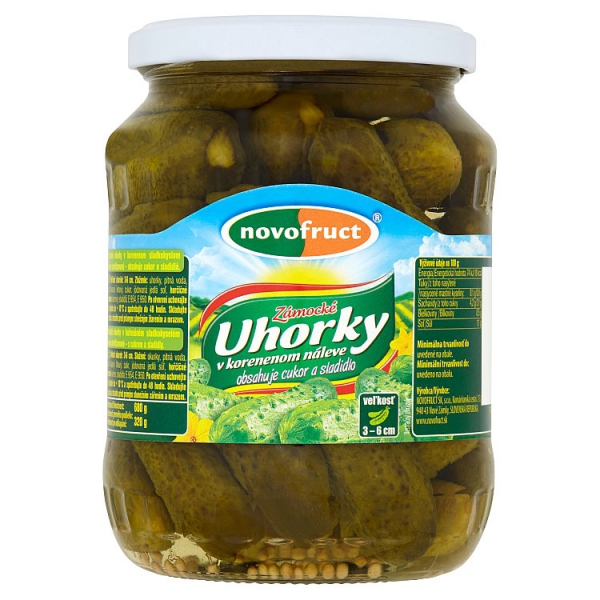 Uhorky 3-6cm Premium 720mlNatur Farm KL