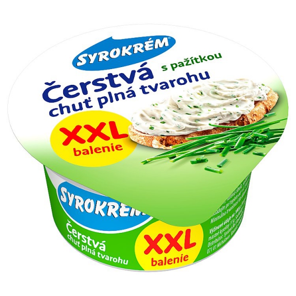 Syr Syrokrém XXL 150g pažítka
