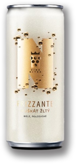 Frizante 250ml mušk.žl.CANbiele polosuché