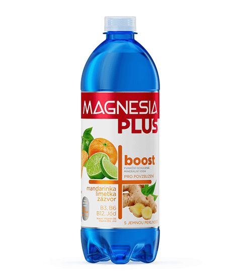 Minerálka.Magnesia.Plus bost0,7L PET mand.lime.záz
