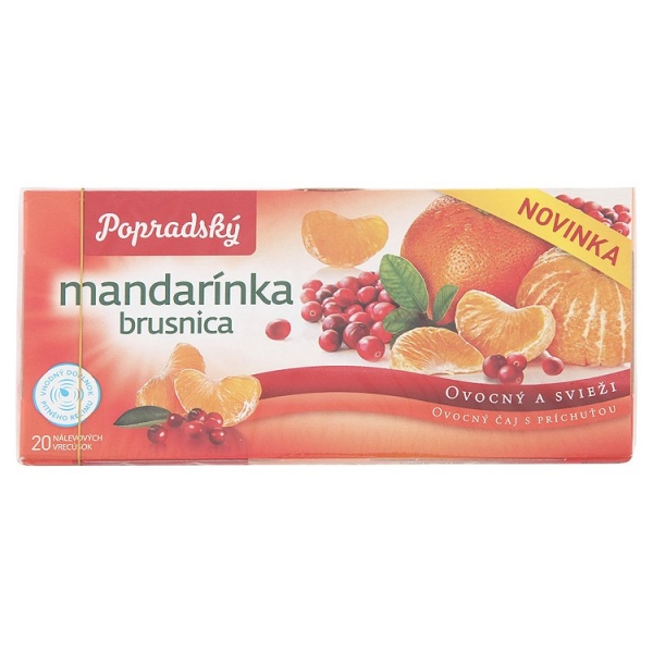 Čaj ov.mandarinka-brus.40g