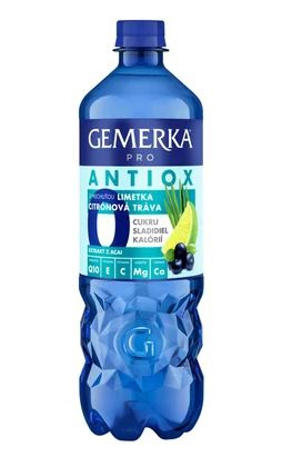 Minerálka Gemerka Antiox 0,75L limetka citrón PET