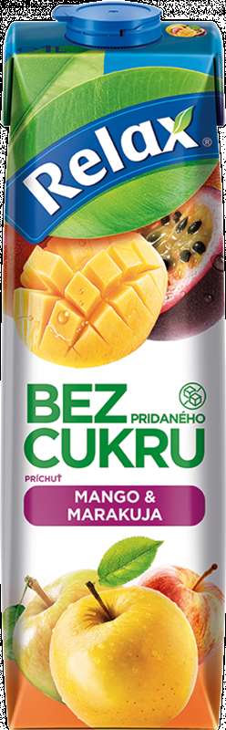 Džús Relax 1L jablko mango maracuja
