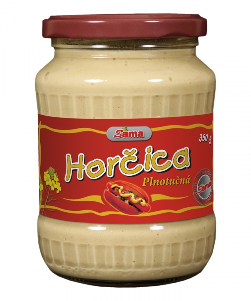 Horčica Sama 350g plnotuč.
