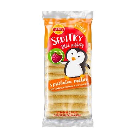 Piškóty Sed.220g mali.dlhé