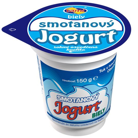 Jogurt biely 150g smotanový  Tami