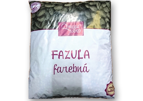 Fazuľ.farebná 500g Omega
