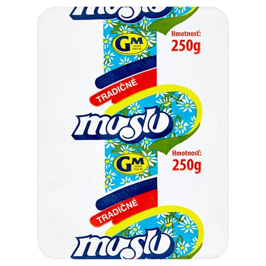 Maslo čerstvé 250g Gemer Maslo čerstvé 250g Gemer