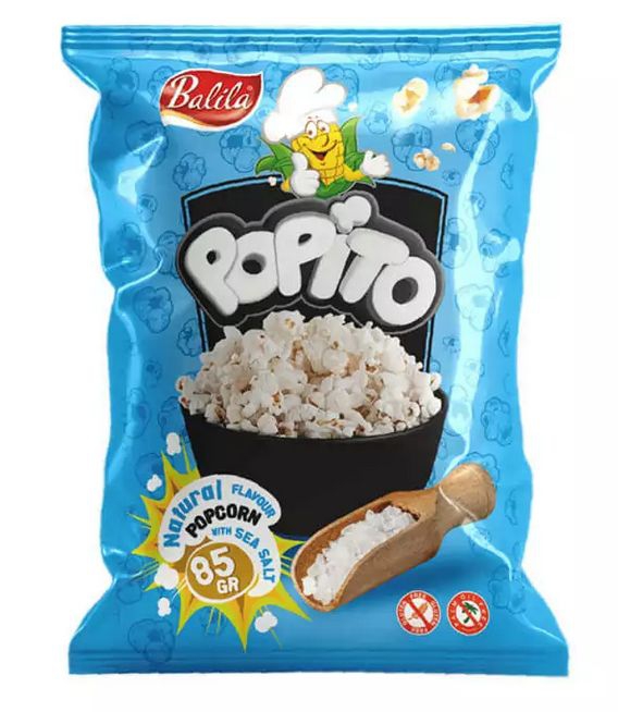 Popcorn solený morskou soľou 85g