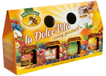 Medové výrobky mix 4x40ml Natur La dolce vita