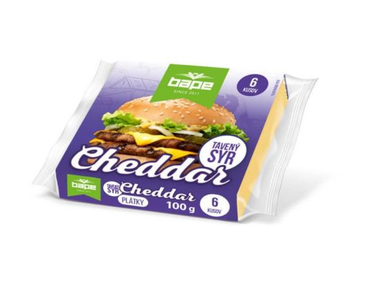 Syr Bape cheddar plátky 100g