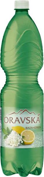 Minerálka Oravská 1,5L baza citrón šťava PET