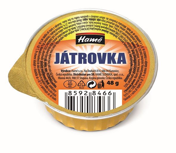 Paštika Pečeňový krém 48g/Ham