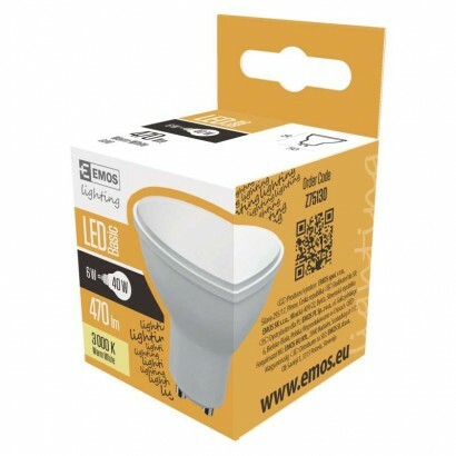 Žiar.LED GU10 5,8W stud.Emos
