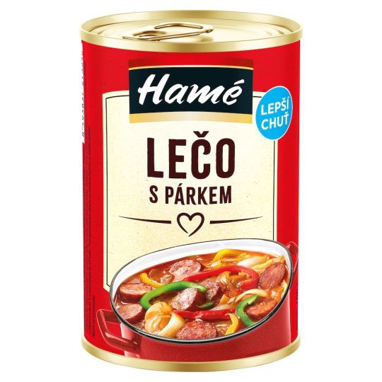 Lečo s párkom RX 400g Hamé