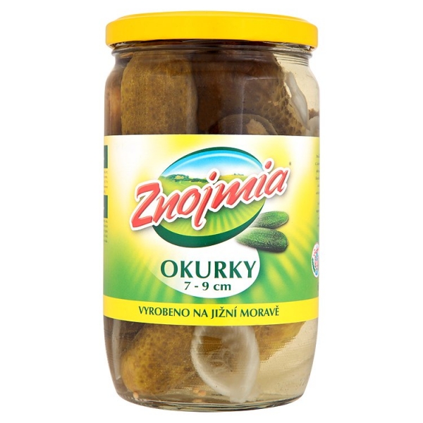 Uhorky 7-9cm 680g Znojmia