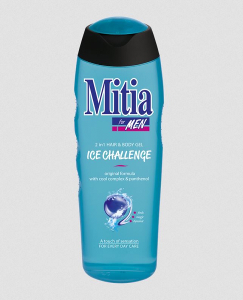 Spr.gel Mitia Men400ml ICEallenge for MEN
