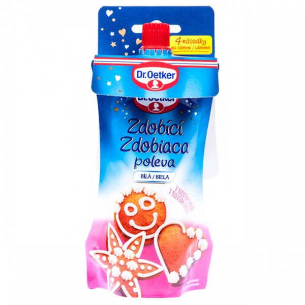 Poleva zdob.biela 140g Dr.Oetker