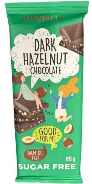 Čok.mlieč.85g bez cuk.Lieskový oriešok Chocoland