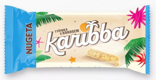Tyčinka Kariba 80g sójová.biela kokos