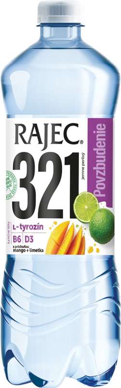 Minerálka Rajec 0,75L 321Povzbudenie PET mango,lim