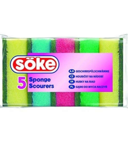 Hubky na riad /5/ Soke    Mapa Spontex